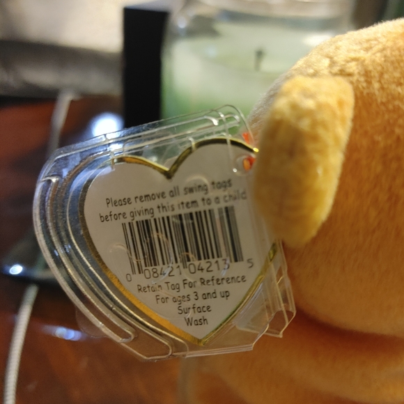 Hope Praying Bear Beanie Baby - Picture 7 of 7